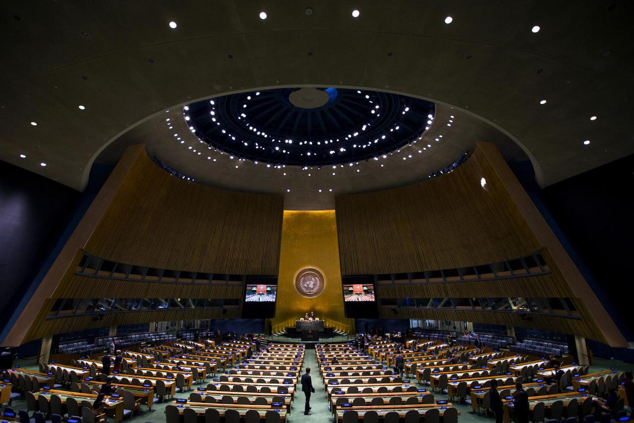 FILE PHOTO: Wider Image: Inside The United Nations Headquarters