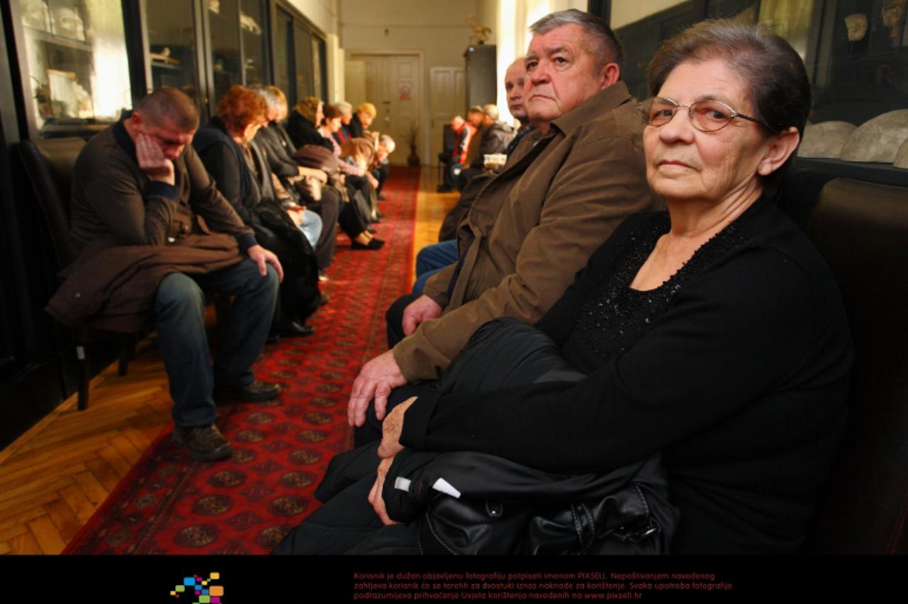 '15.11.2011., Zagreb, - Na Zavodu za sudsku medicinu i kriminalistiku provedena je identifikacija posmrtnih ostataka ekshumiranih na podrucju Vukovarsko - Srijemske, Brodsko - Posavske i Karlovacke zu