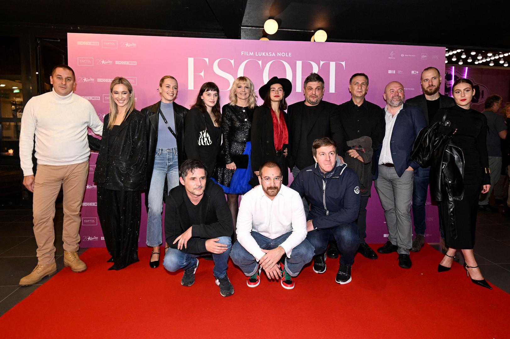 U Zagrebu je održana premijera erotskog trilera Escort, posljednjeg filma redatelja Lukasa Nole koji je preminuo u listopadu prošle godine.