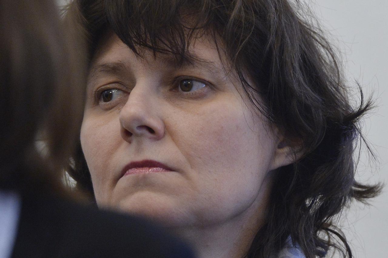 22.01.2015., Zagreb - U Gradskoj skupstini odrzana je konferencija za medije Kluba gradskih zastupnika liste Milana Bandica. Suncana Rupnik Blazekovic. Photo: Marko Lukunic/PIXSELL