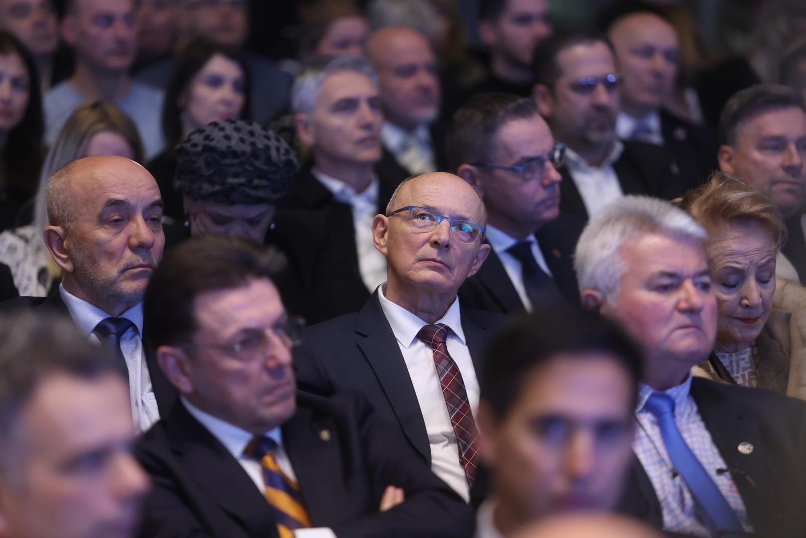 16.01.2023., Zagreb - U Nacionalnoj i sveucilisnoj knjiznici odrzana je promocija 2. dopunjenog izdanja knjige "Diplomatska oluja" Mate Granica. Photo: Boris Scitar/Vecernji list/PIXSELL