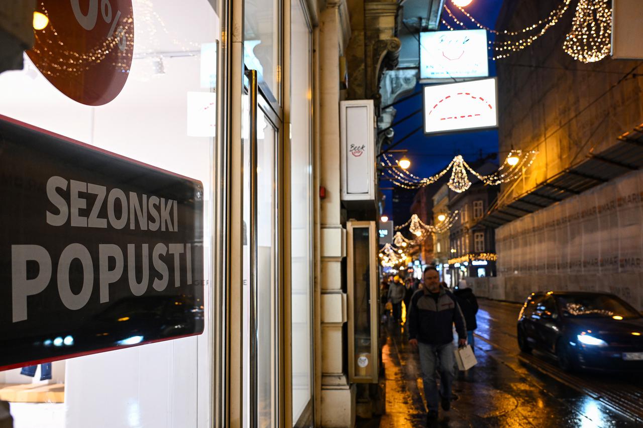 Zagreb: Počela zimska sezonska sniženja