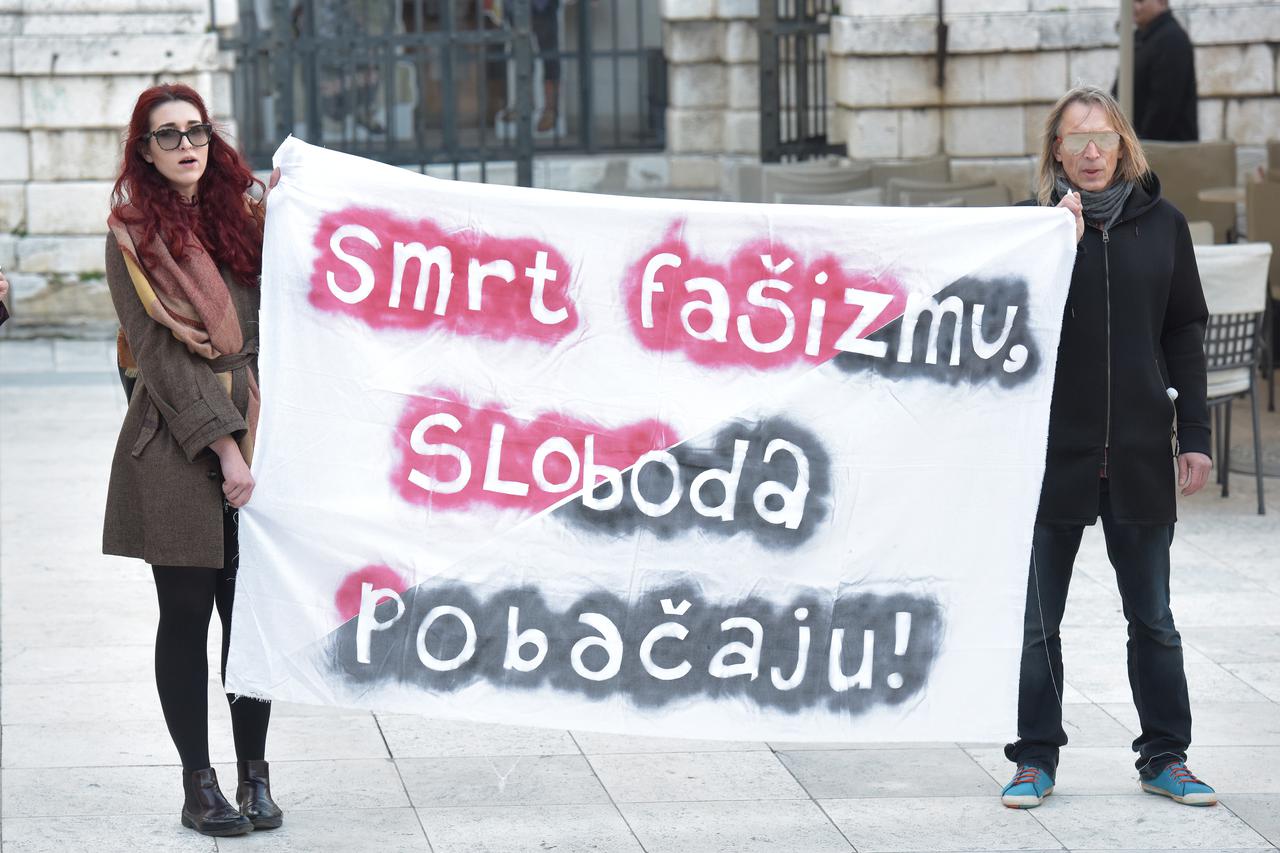 Noćni marš u Zagrebu