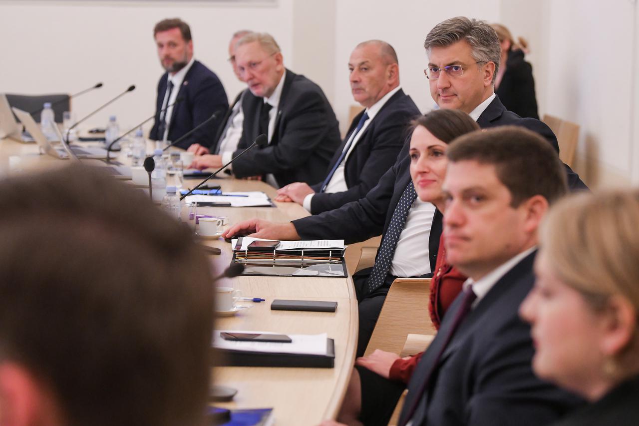Zagreb: Održana sjednica Vlade RH