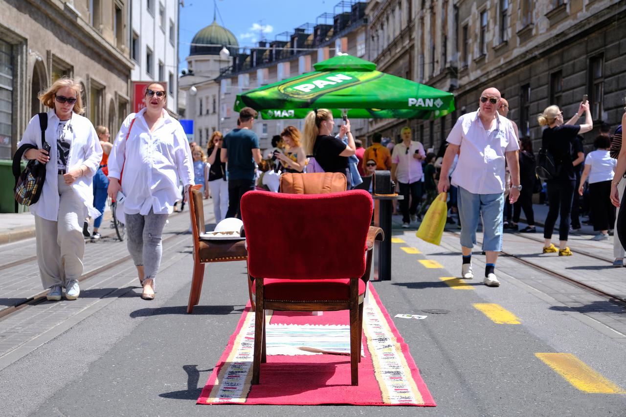 Zagreb: Umjetnički projekt Ilica Q'art 2020 oživio potresom ranjenu Ilicu