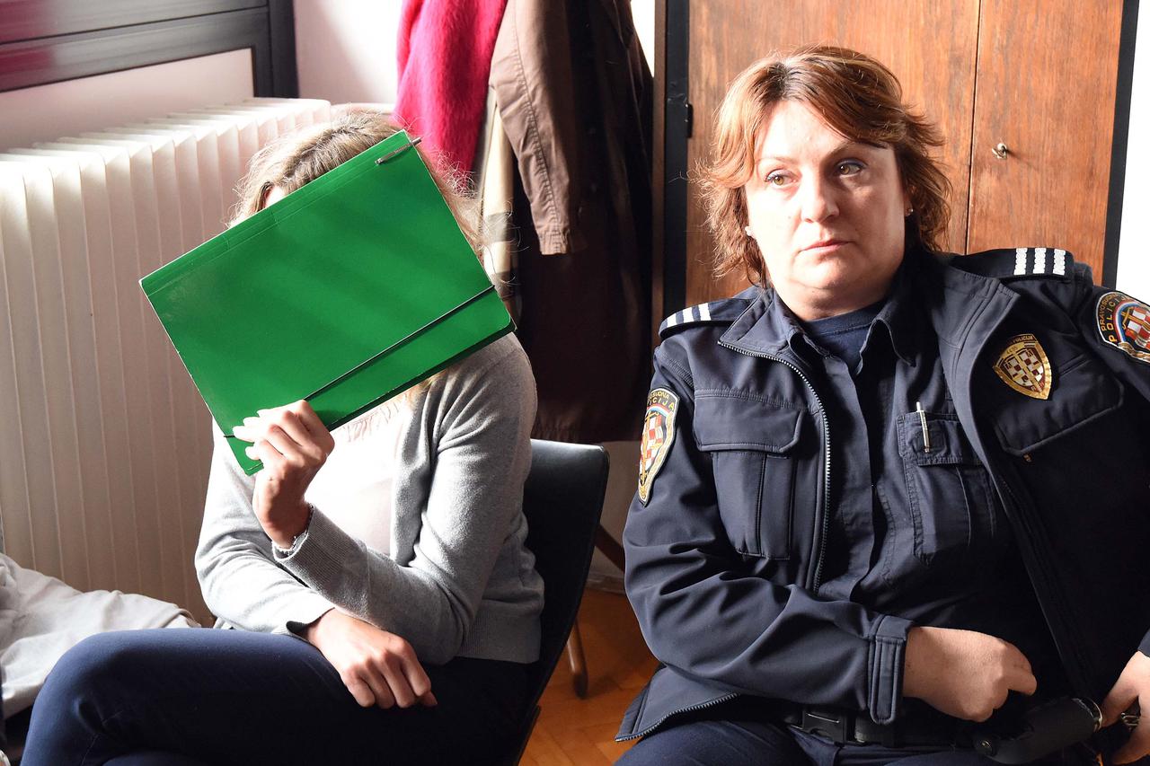 01.10.2015., Varazdin - Sudjenje Valentini Brunec i Nikoli Labosu zbog pokusaja ubojstva Hrvoja Bruneca.  Photo: Vjeran Zganec Rogulja/PIXSELL
