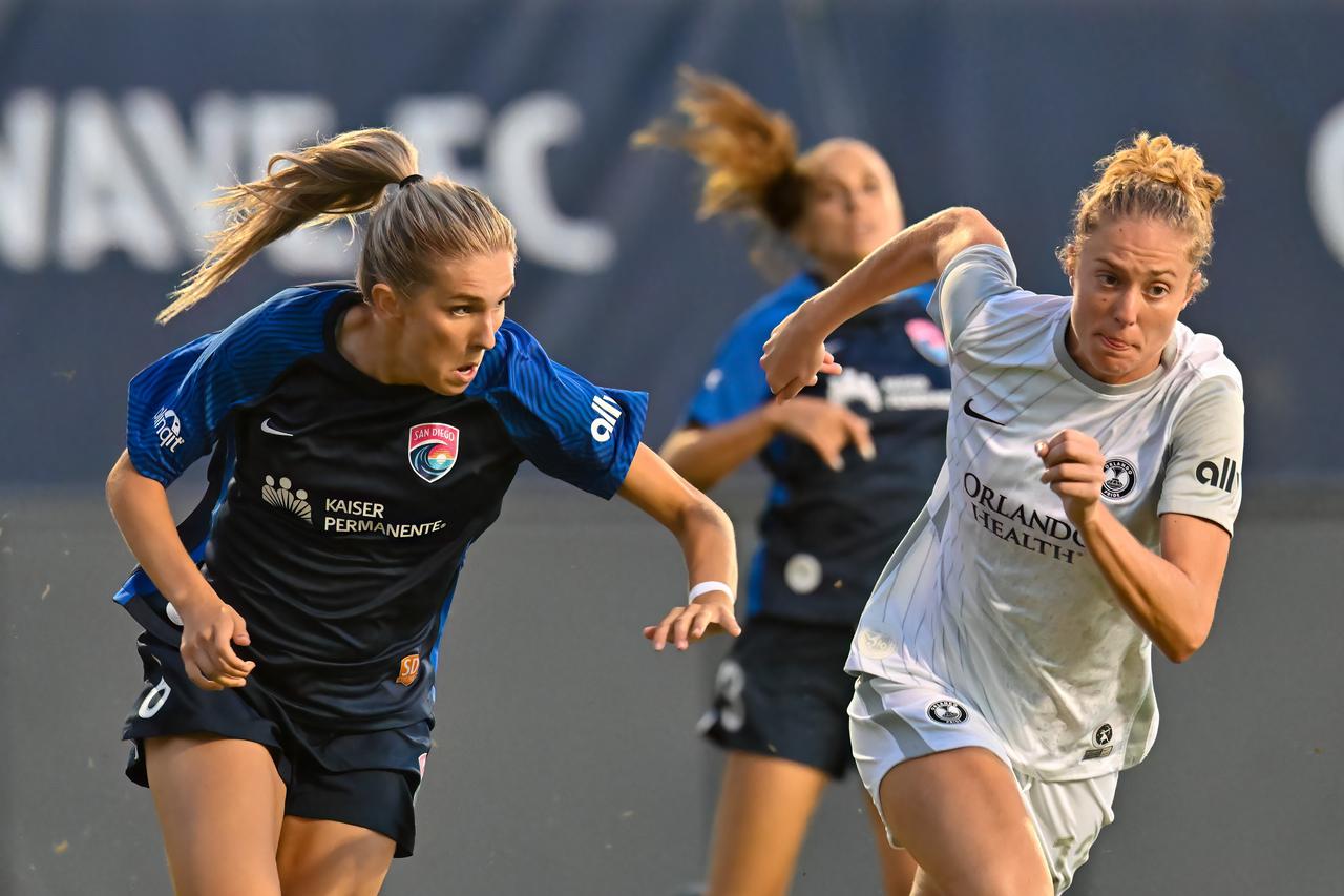 NWSL Soccer 2022:  Orlando Pride vs San Diego Wave FC AUG 03