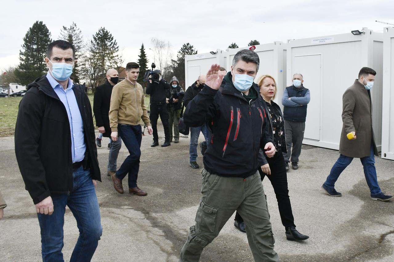 Predsjednik Milanoviić vlakom je stigao u posjet Sisku