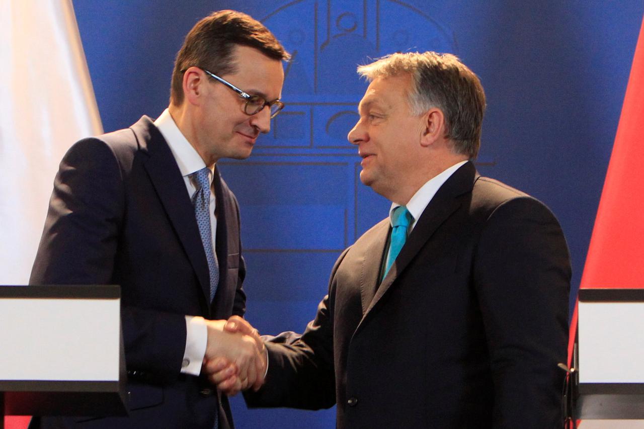 Mateusz Morawiecki i Viktor Orban