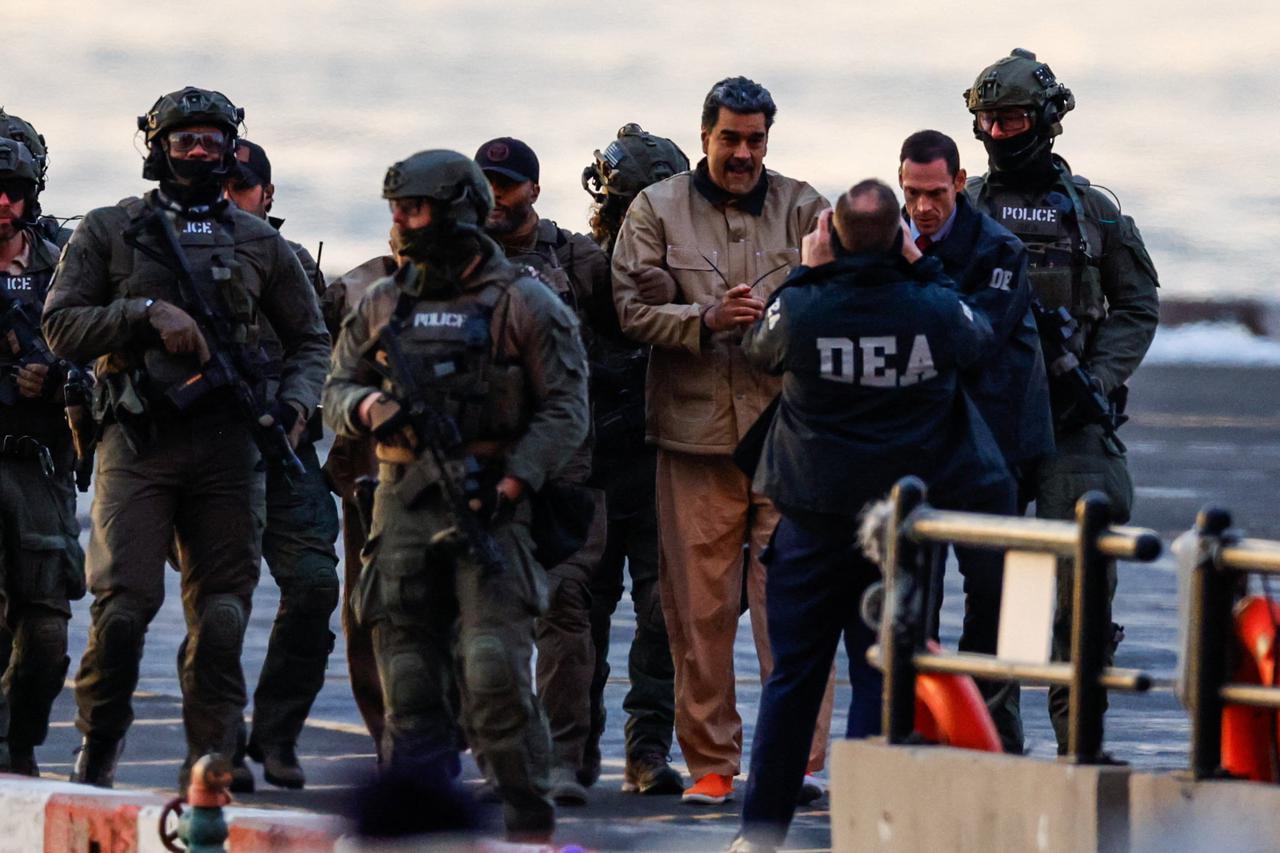 Venezuelan President Nicolas Maduro's initial appearance to face U.S. federal charges, in Manhattan