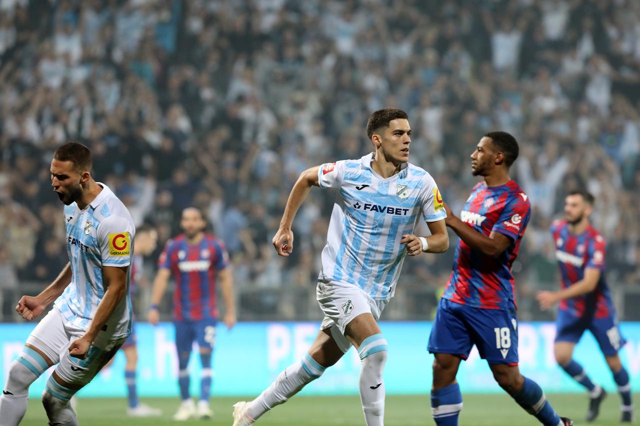 Rijeka srušila Hajduk u Jadranskom derbiju i preuzela vrh HNL-a