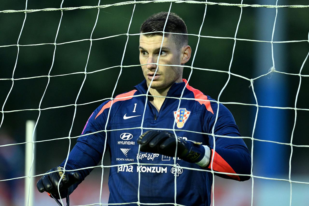 Trening hrvatske nogometne reprezentacije uoči odlaska u Egipat