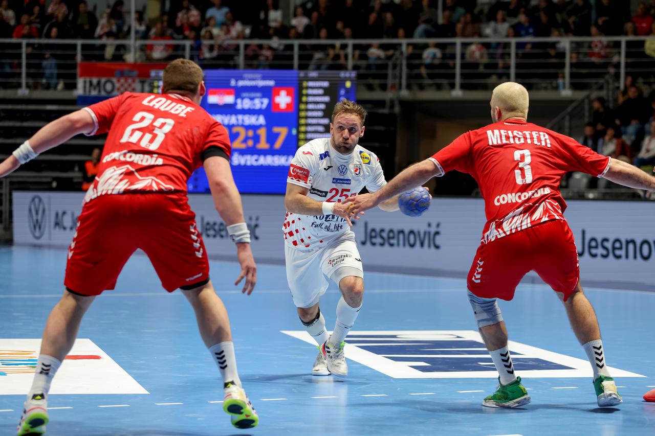 Zadar: Prijateljska utakmica između Hrvatske i Švicarske