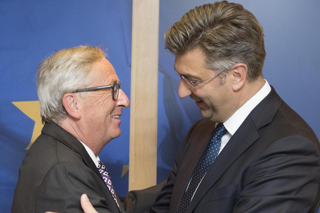 Plenković Juncker