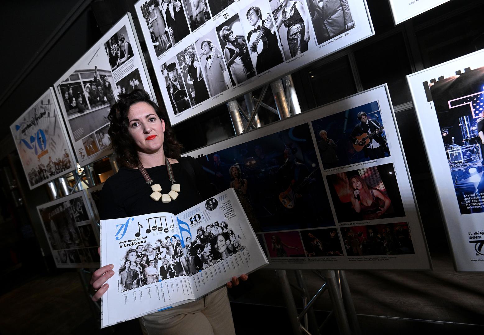 15.03.2023., Zagreb - 70 godina Zagrebackog festivala, promocija monografije i dodjela posebnog priznanja Dragi Diklicu.  Photo: Marko Lukunic/PIXSELL