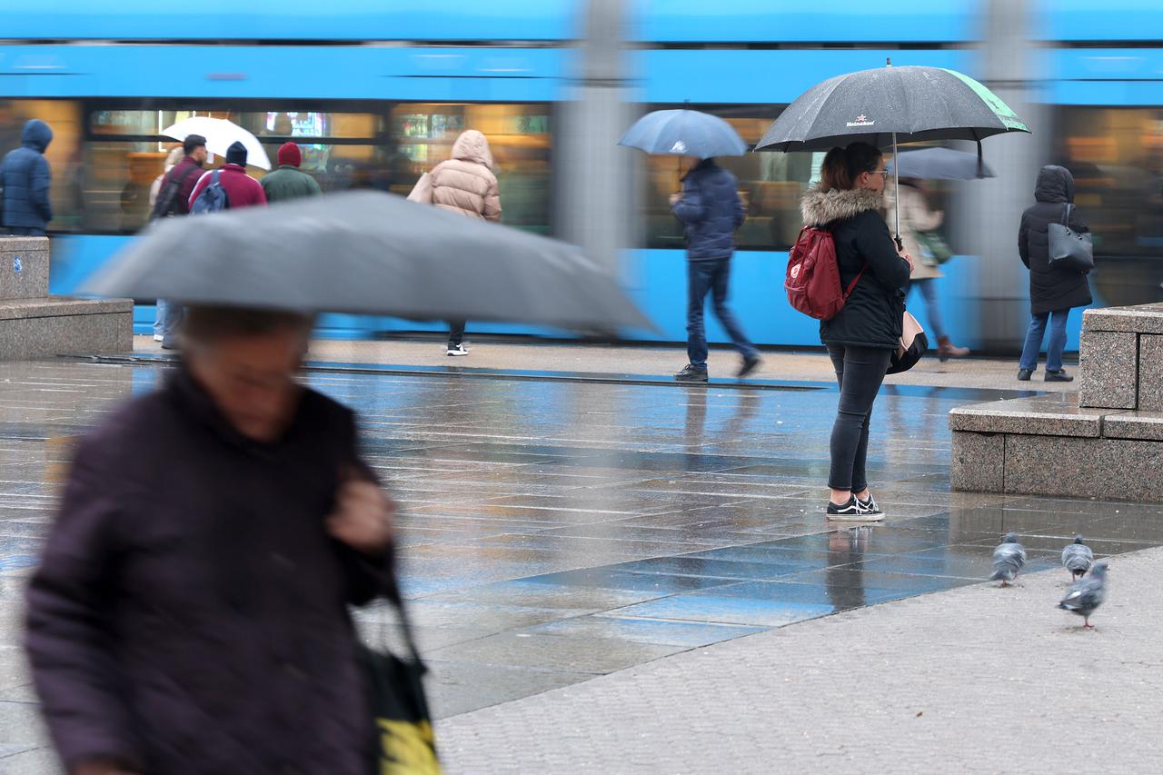 Zagreb: Stiglo pogoršanje vremena, krajem tjedna moguć i snijeg