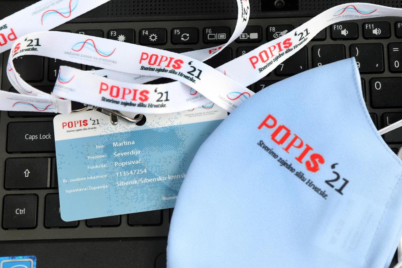 Šibenik: Popisivači započeli s terenskim popisivanjem stanovništva