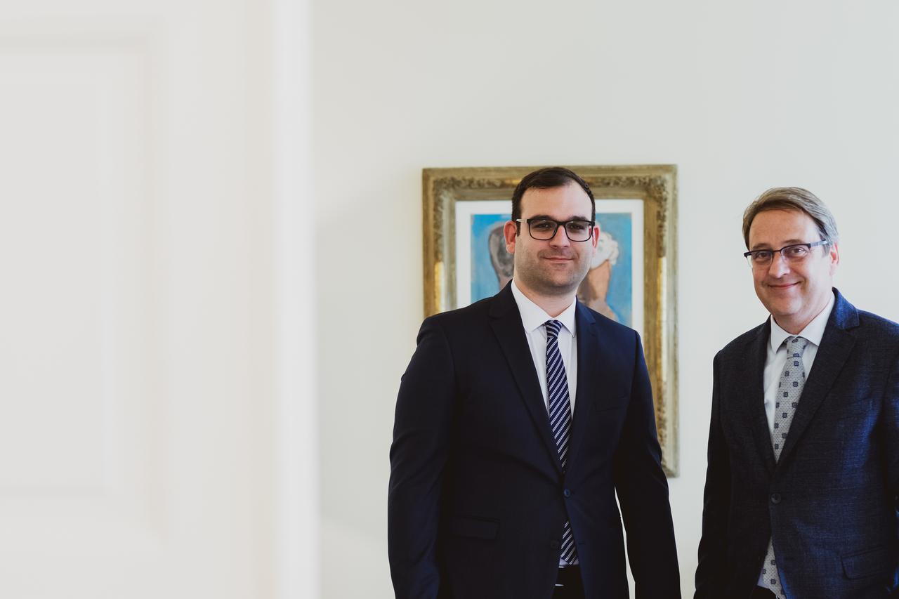 Odvjetnici Damir Metelko i Ivan Dilber