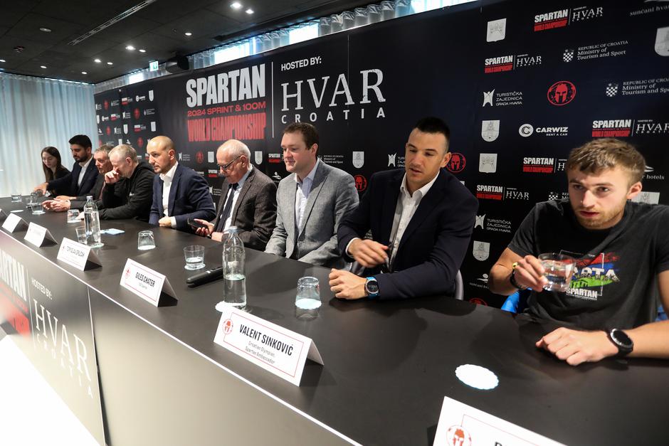 Zagreb: Konferencija za medije povodom SPARTANsvjetskog prvenstva koje će se održati u Hvaru