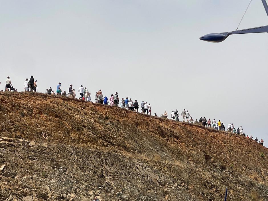 Migrants cross on foot into North African enclave of Ceuta from Morocco