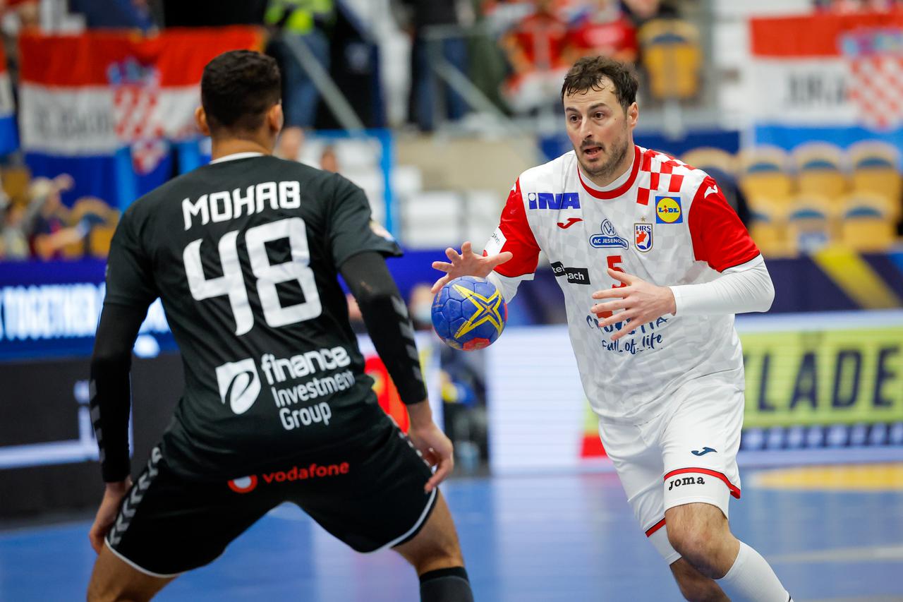 Jonkoping: Svjetsko rukometno prvenstvo, skupina G, Hrvatska - Egipat