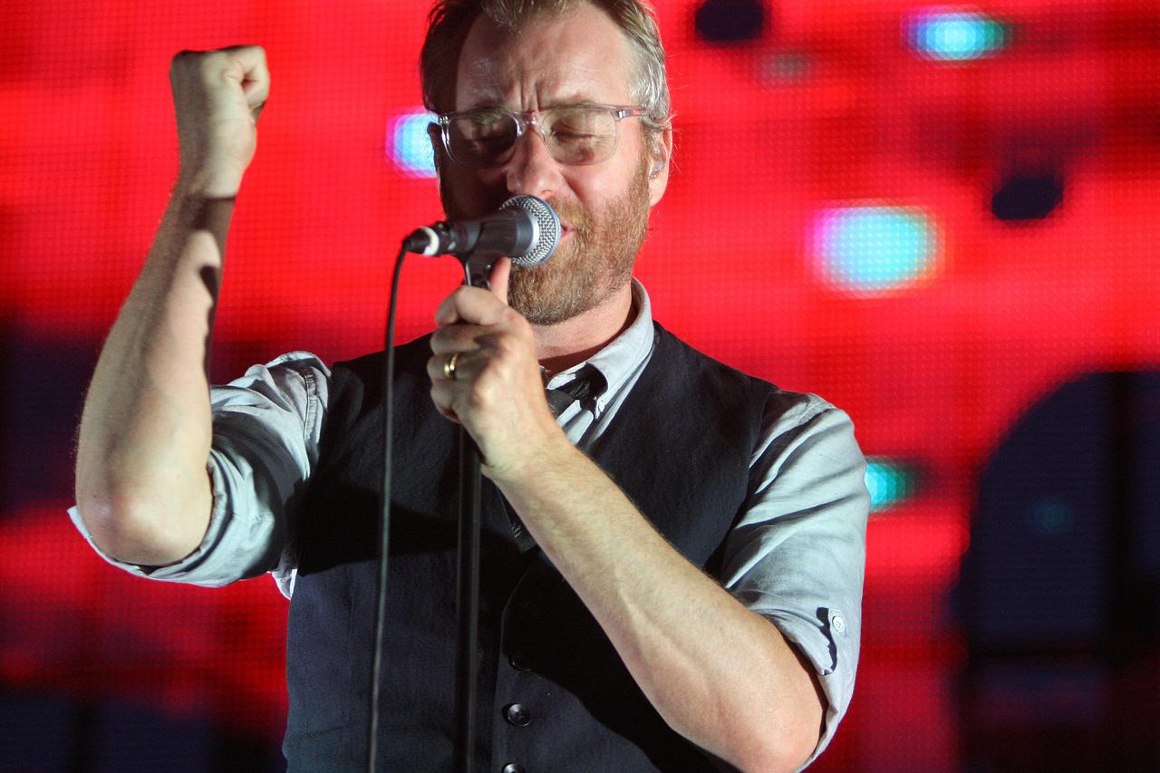 02.07.2013., Zagreb - Koncert grupe The National na Salati u organizaciji Zednog uha. Popularnom americkom R'n'R bendu ovo je cetvrti nastup u Zagrebu, ovog puta u sklopu promocije nadolazeceg albuma.  Photo: Borna Filic/PIXSELL