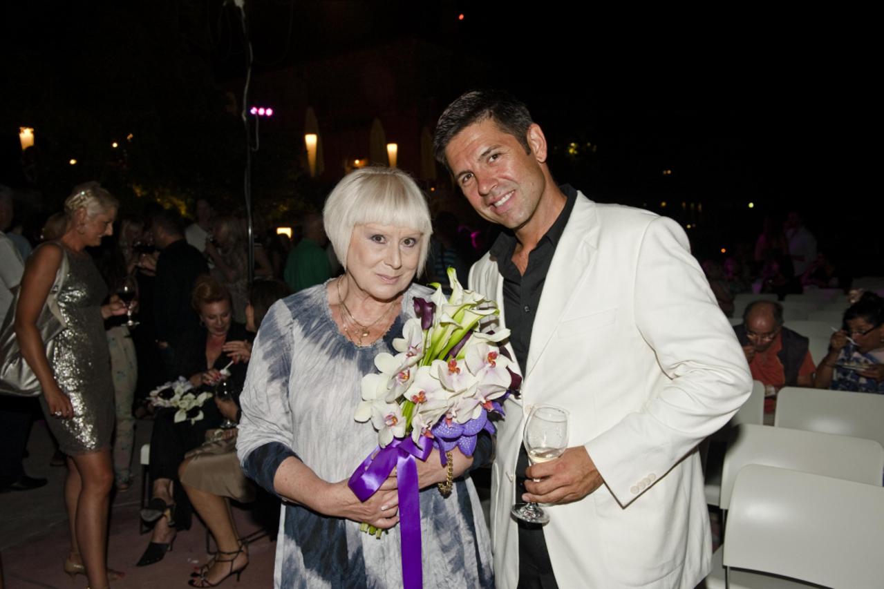 Ronald Braus i  Branka Cvitković