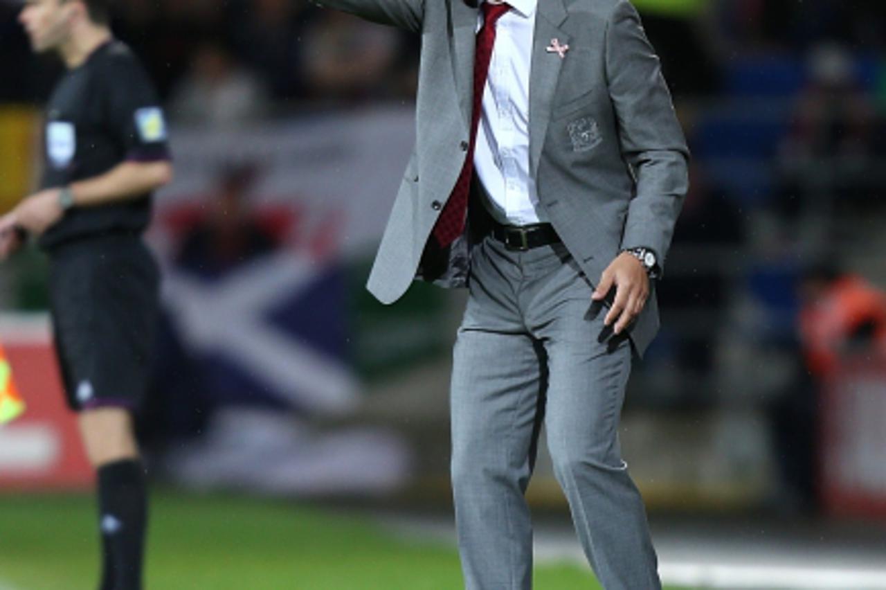 'Wales manager Chris Coleman gestures on the touchline Photo: Press Association/Pixsell'
