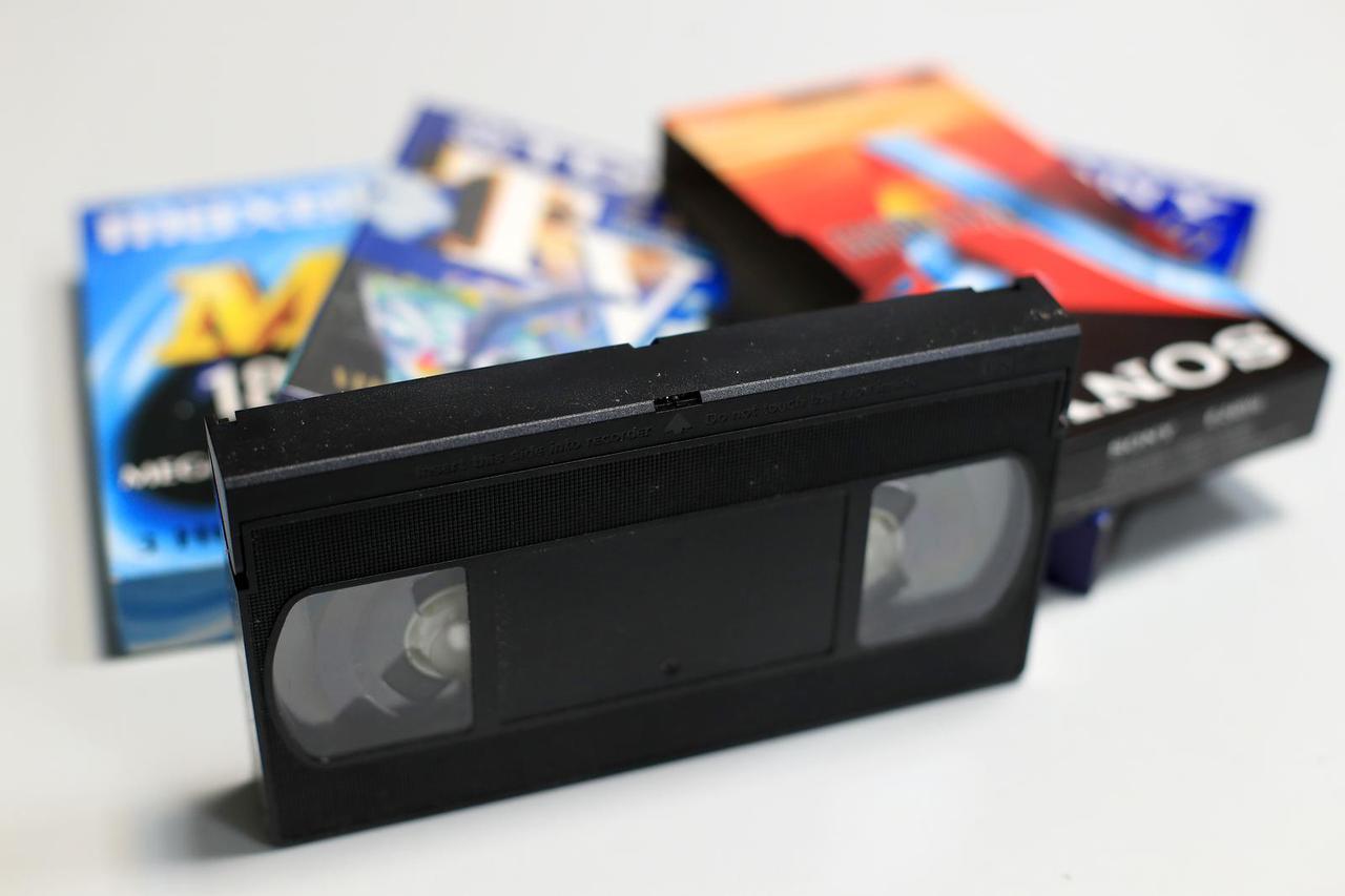 VHS video kazete