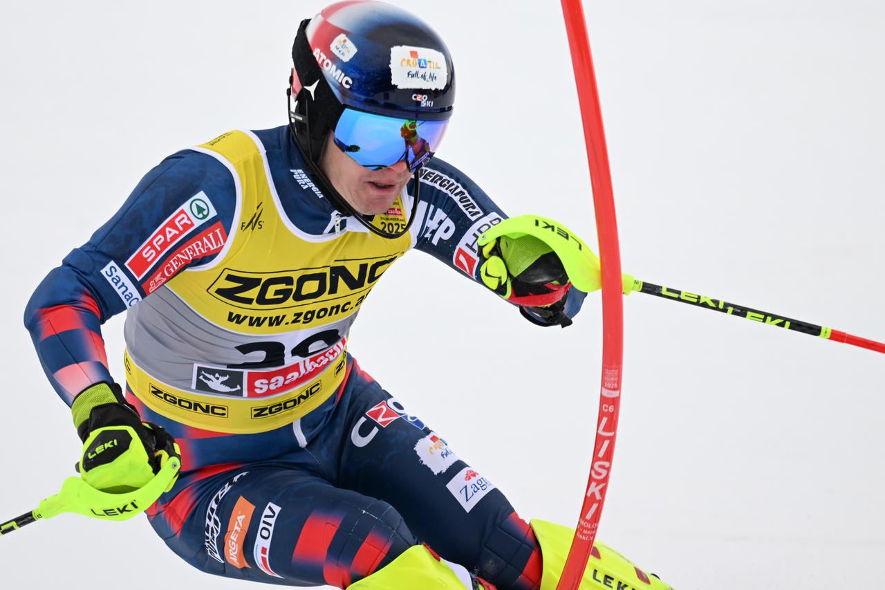 Saalbach: Zubčić, Kolega i Vidović ušli u drugu vožnju slaloma, Rodeš ispao