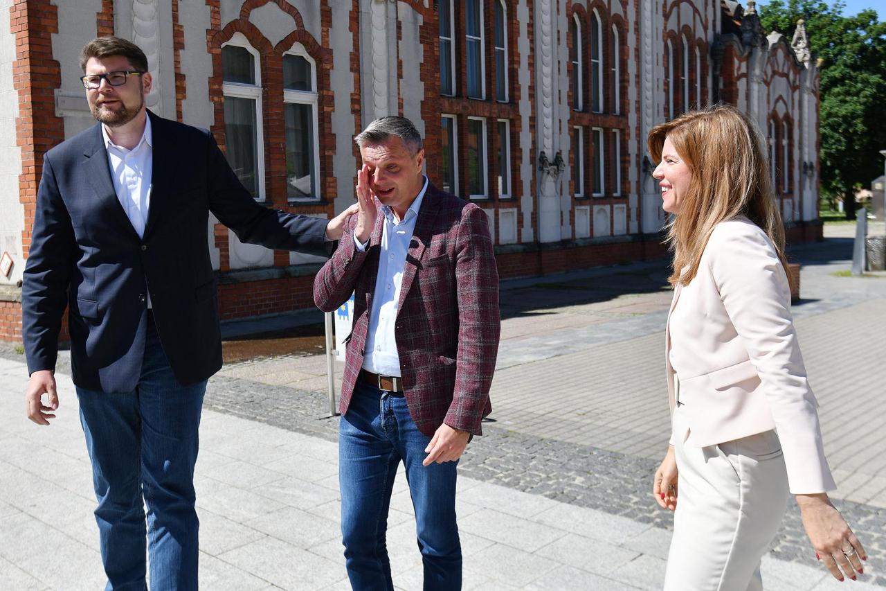 Čakovec: Stjepan Kovač i Peđa Grbin na konferenciji uoči drugog kruga izbora