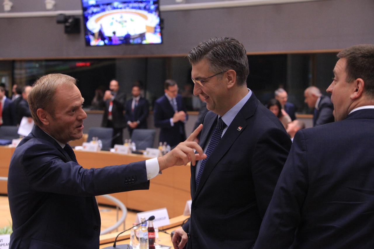 Tusk i Plenković