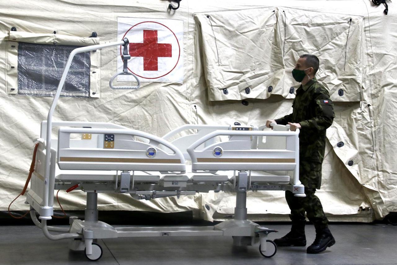 CZECH REPUBLIC-PRAGUE-COVID-19-TEMPORARY HOSPITAL