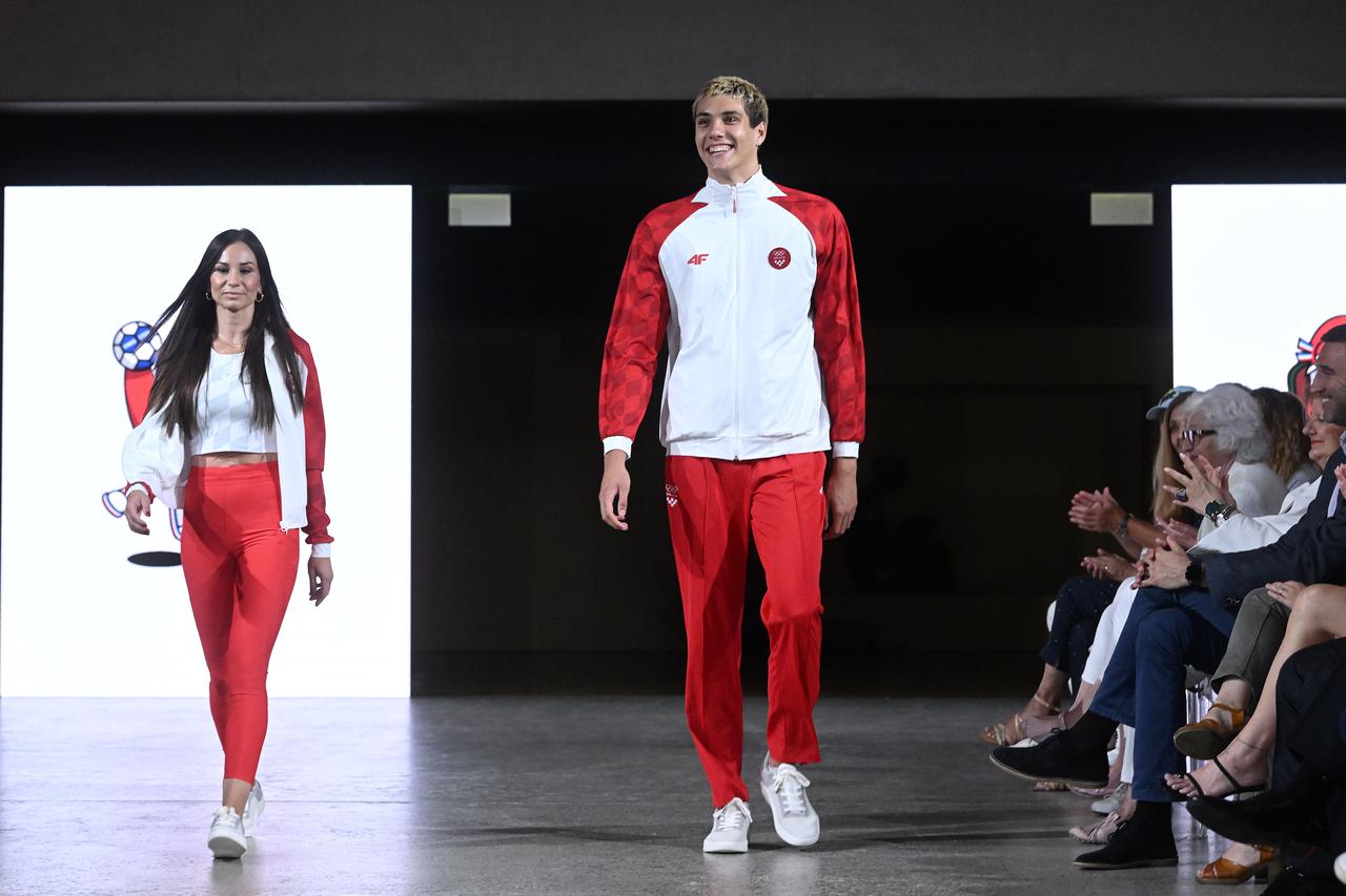 Službeno predstavljanje olimpijske kolekcije u rektoratu Sveučilišta u Zagrebu