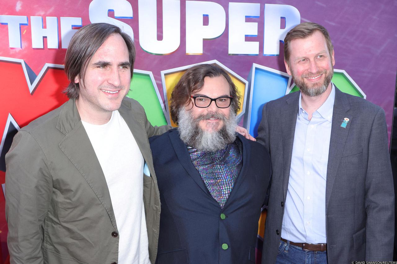 Premiere of "The Super Mario Bros.", in Los Angeles