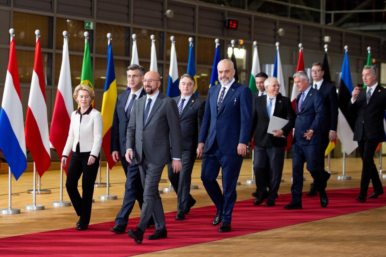 Predsjednik Europskog vijeća Charles Michel sastao se s čelnicima Sjeverne Makedonije, Albanije, Crne Gore, Srbije, BiH i Kosova