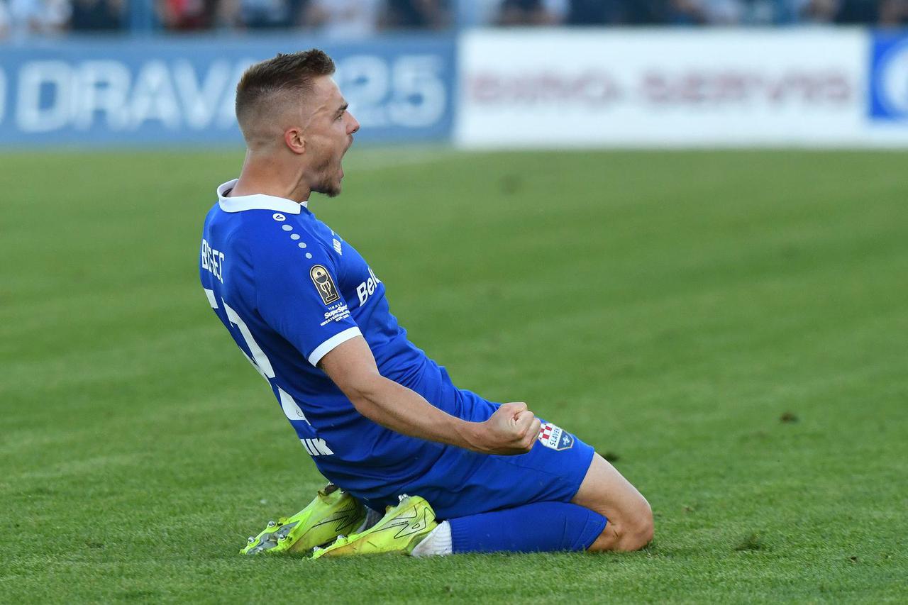 Slaven Belupo i Rijeka sastali se u prvoj utakmici finala Hrvatskog nogometnog kupa