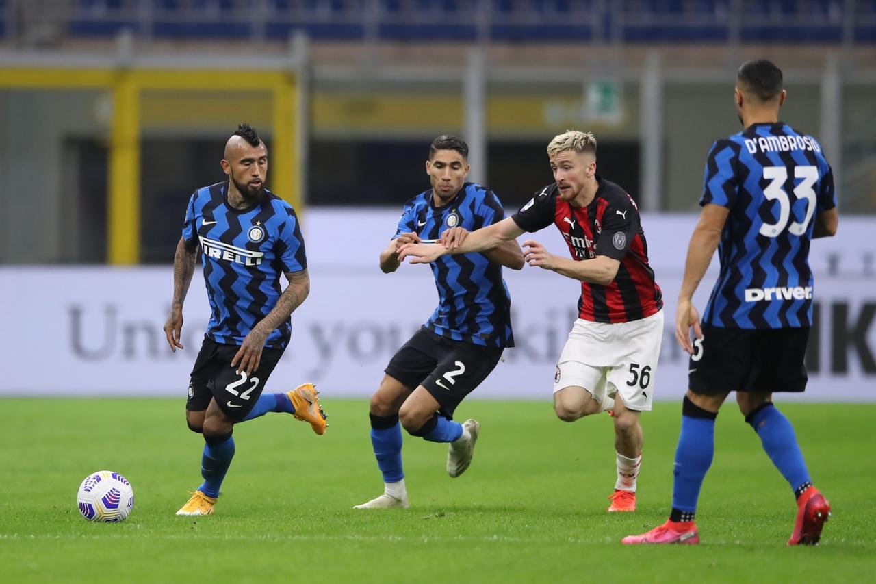 Internazionale v AC Milan - Serie A - Giuseppe Meazza