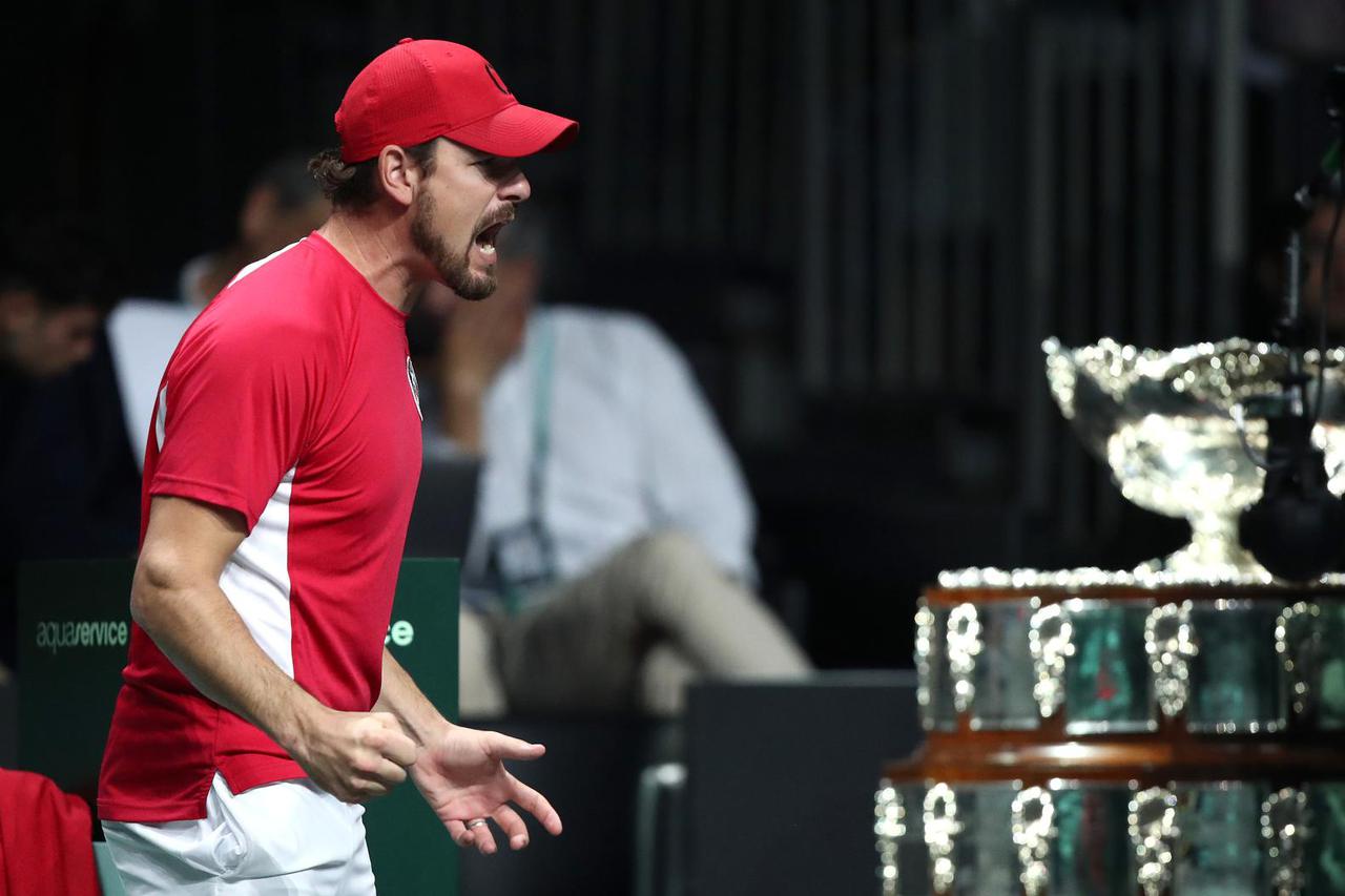 Malaga: Finale Davis Cupa između Kanade i Australije, Aliassime - De Minaur