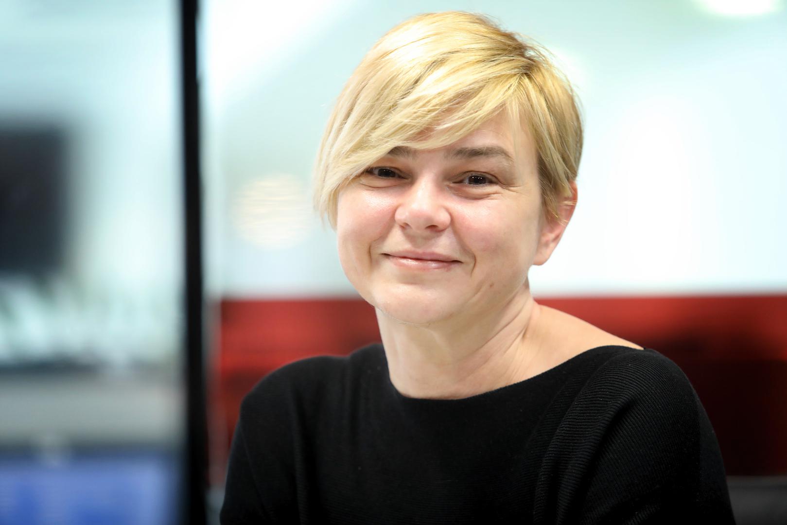 22.02.2021., Zagreb - Sandra Bencic, saborska zastupnica politicke platforme Mozemo.

Photo: Boris Scitar/Vecernji list/PIXSELL