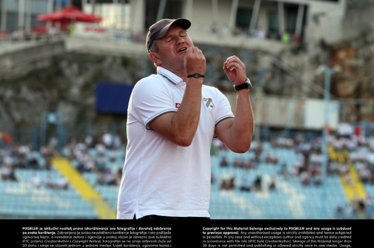 '05.07.2013., Stadion Kantrida, Rijeka - Medjunarodna prijateljska nogometna utakmica HNK Rijeka - FC Koper. Trener Rijeke Matjaz Kek. Photo: Goran Kovacic/PIXSELL'