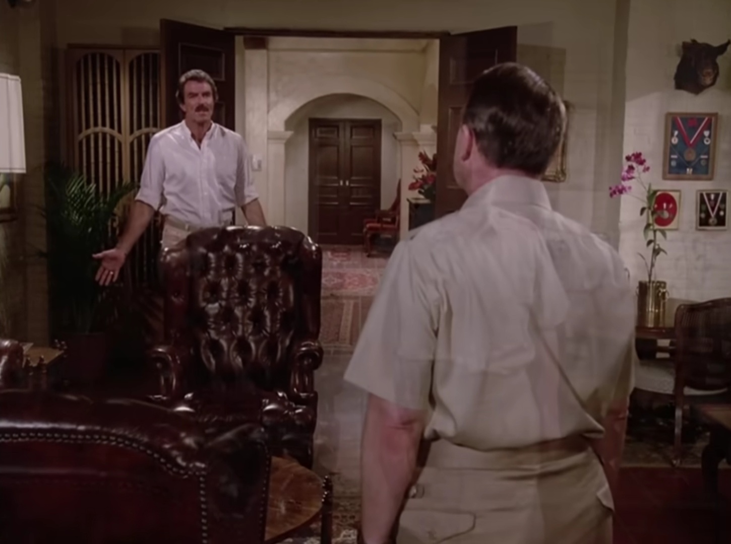 Tijekom svoje dugovječne karijere, njegovi su brkovi postali pravi zaštitni znak koji je uklanjao isključivo zbog posla, poput uloga u ''Charliejevim anđelima'' 1976. te filmu ''In & Out'' 1997. godine. 