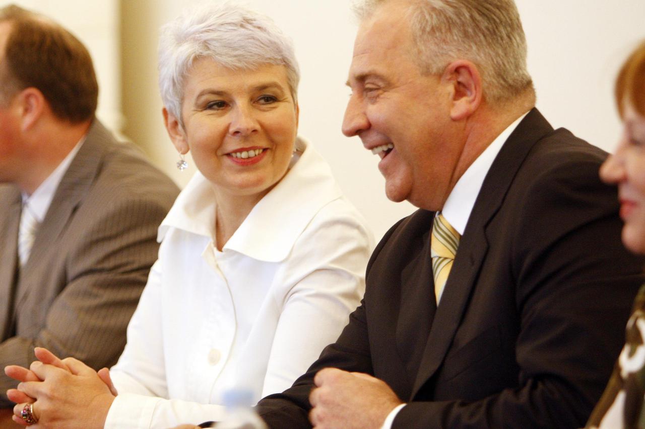 Ivo Sanader i Jadranka Kosor