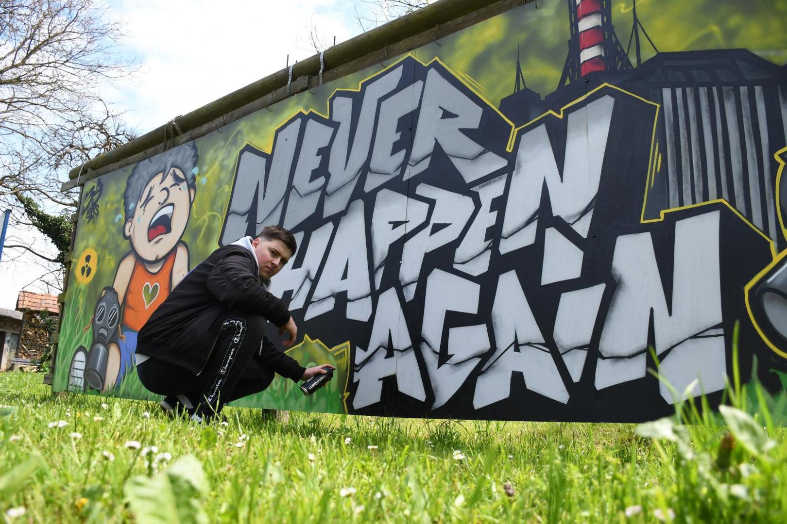 03.05.2021., Legrad - Turisticka patrola Vecernjeg lista. Legrad. Jedna od najvecih atrakcija je Grafiti ranc.  
Photo:Damir Spehar/PIXSELL