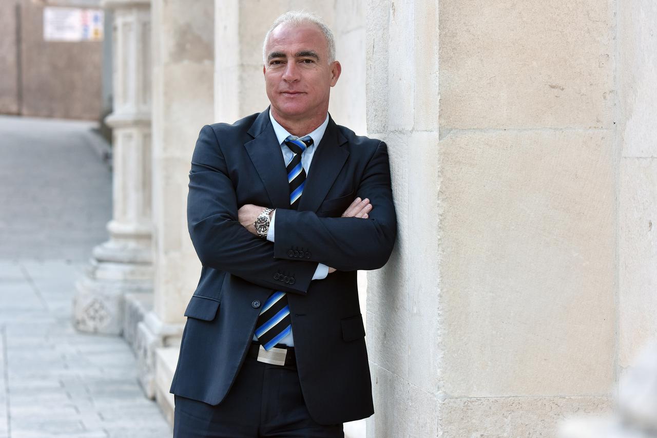 20.10.2015., Sibenik - Sibensko-kninski zupan Goran Pauk. 