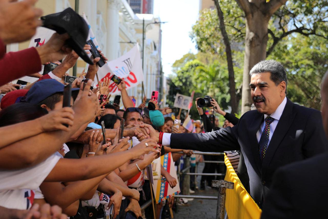 Nicolas Maduro is sworn in for his third term as Venezuela's President, in Caracas