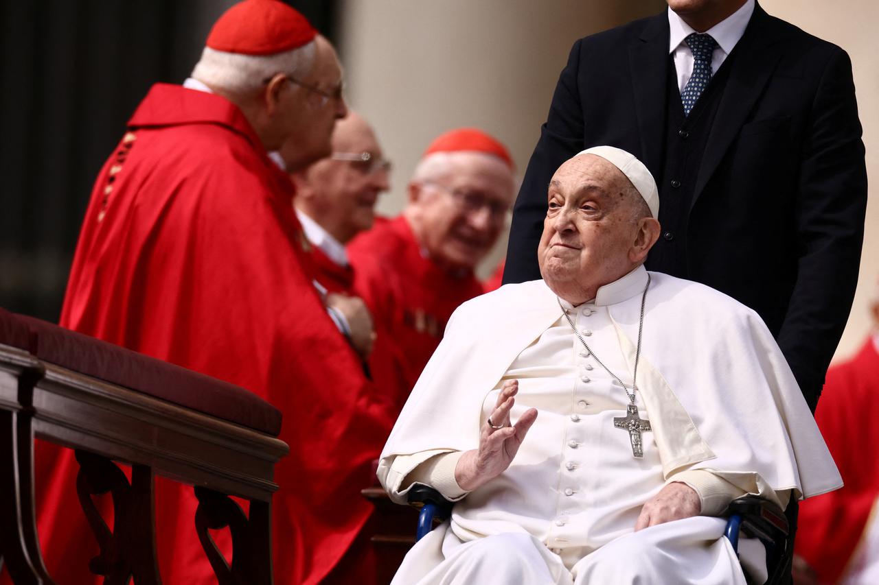 Palm Sunday Mass in St. Peter's Square at the Vatican