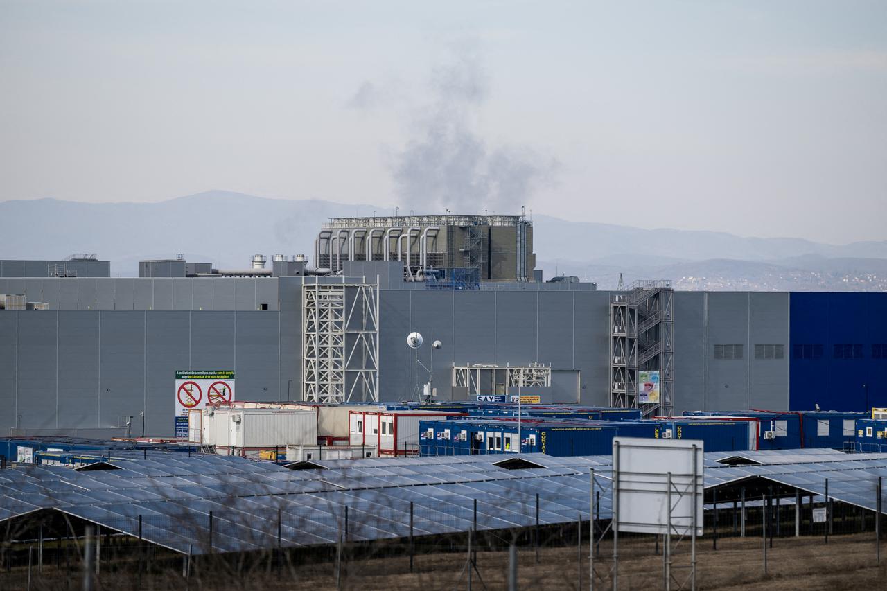 FILE PHOTO: Battery factories in Hungary