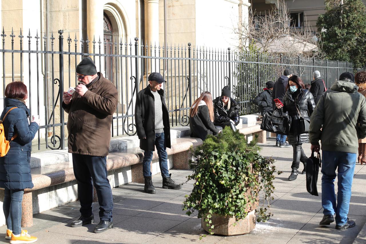 Zagreb: Sunce izmamilo građane u centar grada