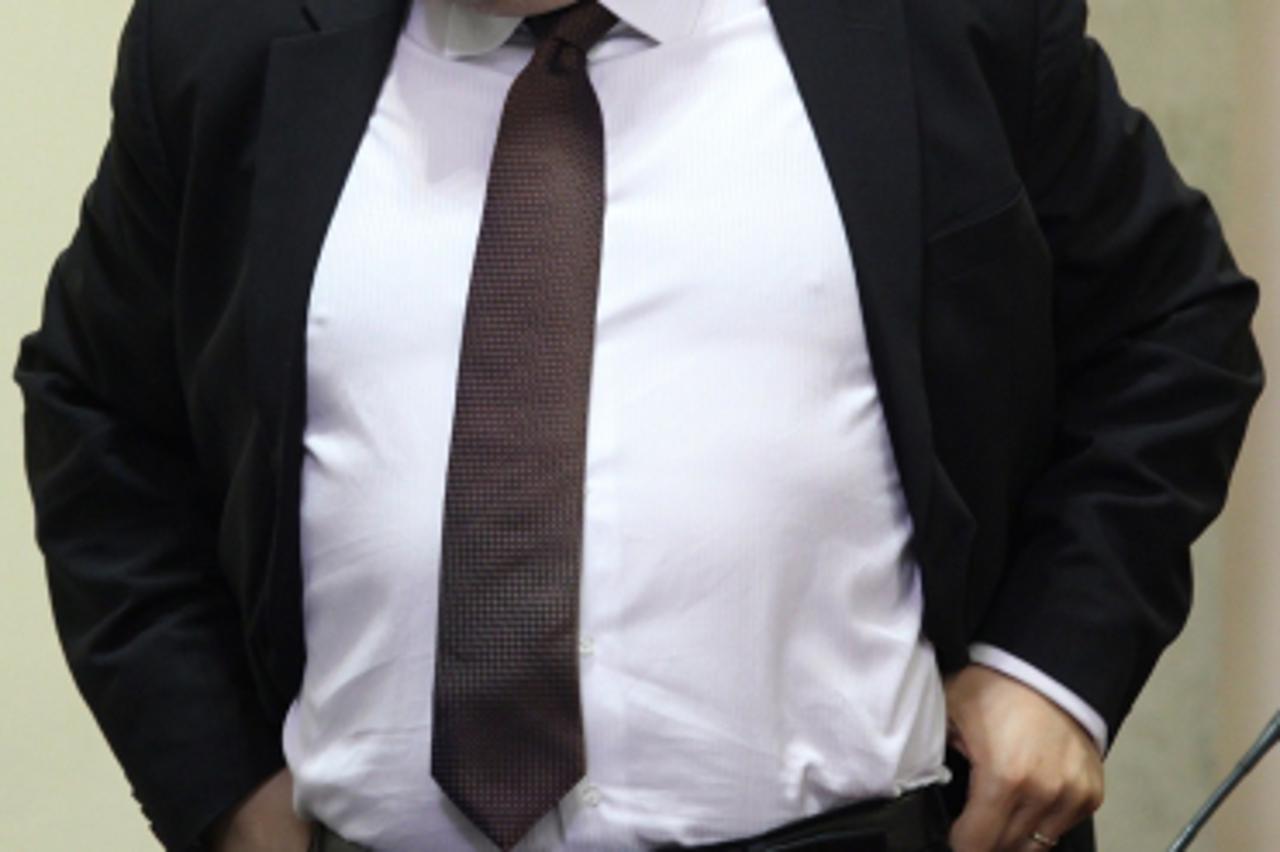 '24.05.2012., Zagreb - Raspravom o godisnjem Izvjescu o radu puckog pravobranitelja Hrvatski sabor nastavio je 4. redovitu sjednicu. Milijan Brkic.  Photo: Patrik Macek/PIXSELL'